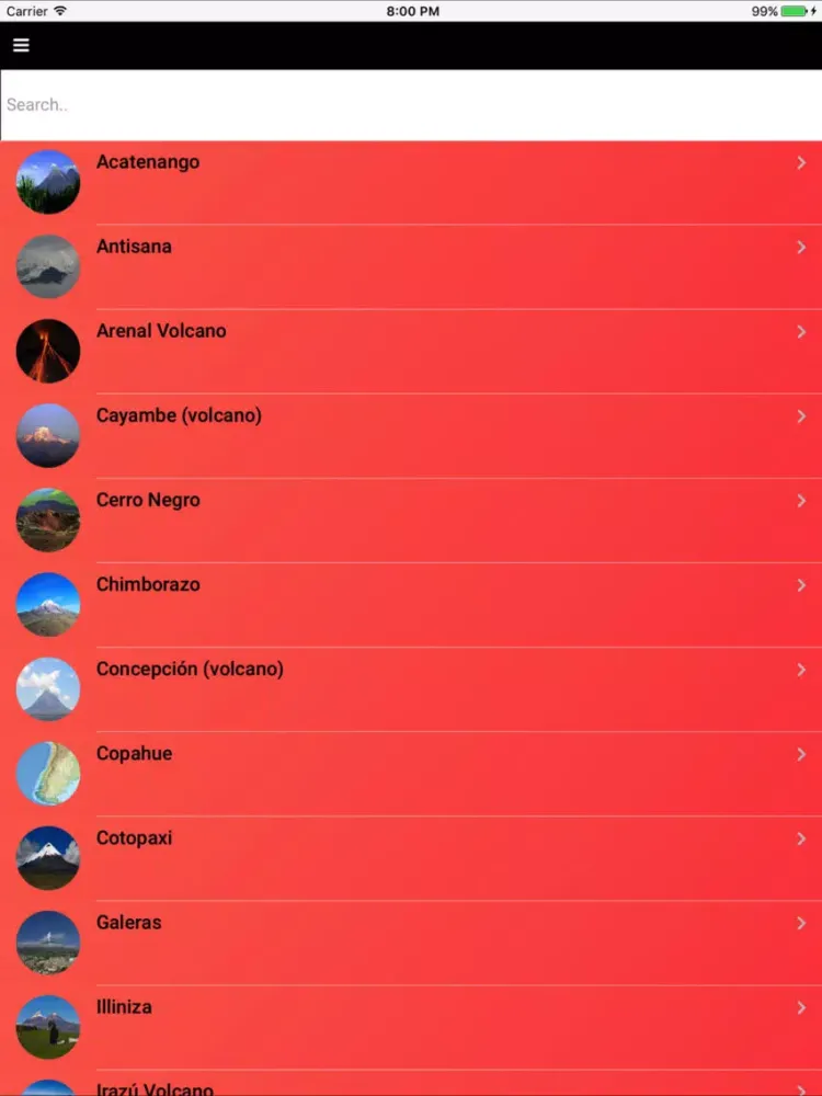 Capturas de pantalla de Volcanoes: Tempests of the Earth iPad 