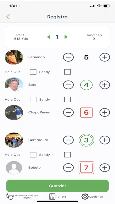 Tangkapan layar HandicApp GBB