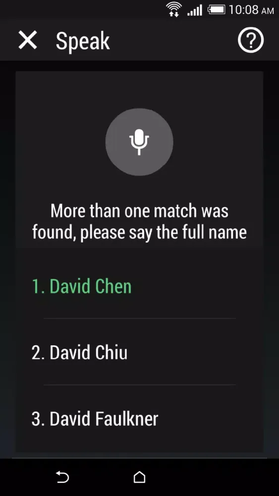HTC Speak應用截圖