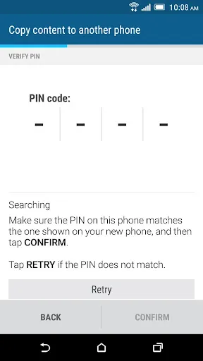 HTC Transfer Tool Screenshots