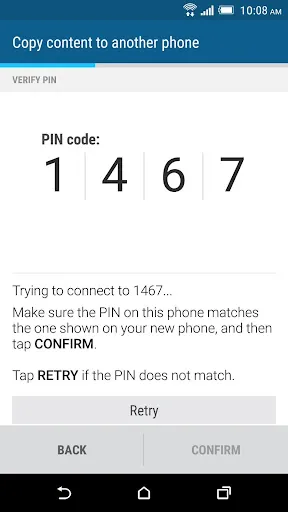 HTC Transfer Tool Screenshots