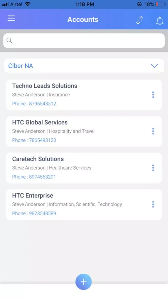 HTC Salesoffice স্ক্রিনশট