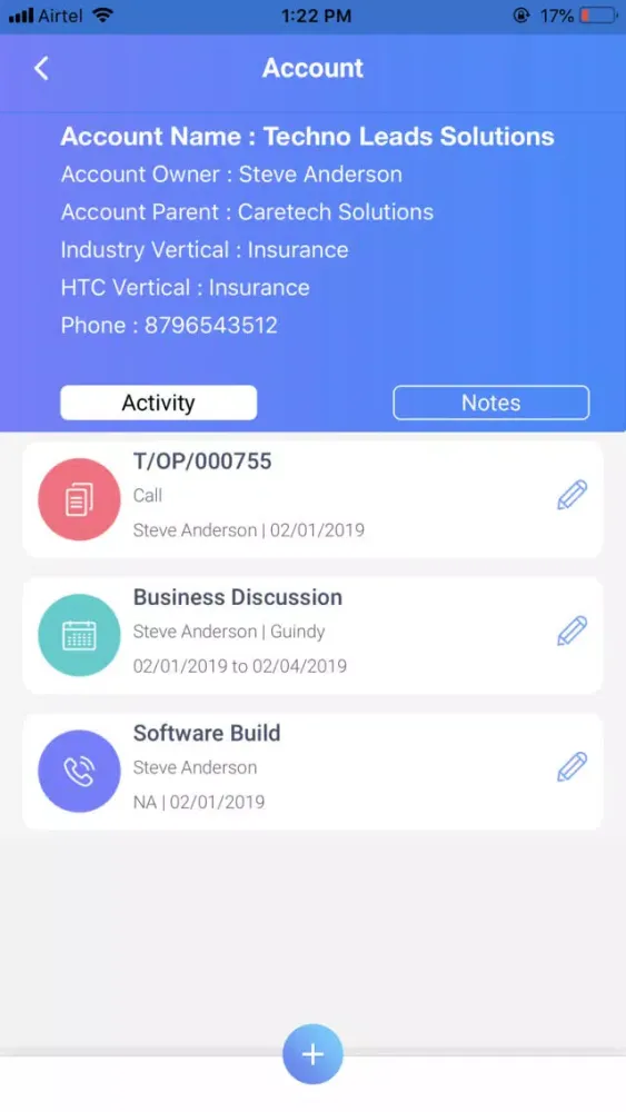HTC Salesoffice স্ক্রিনশট
