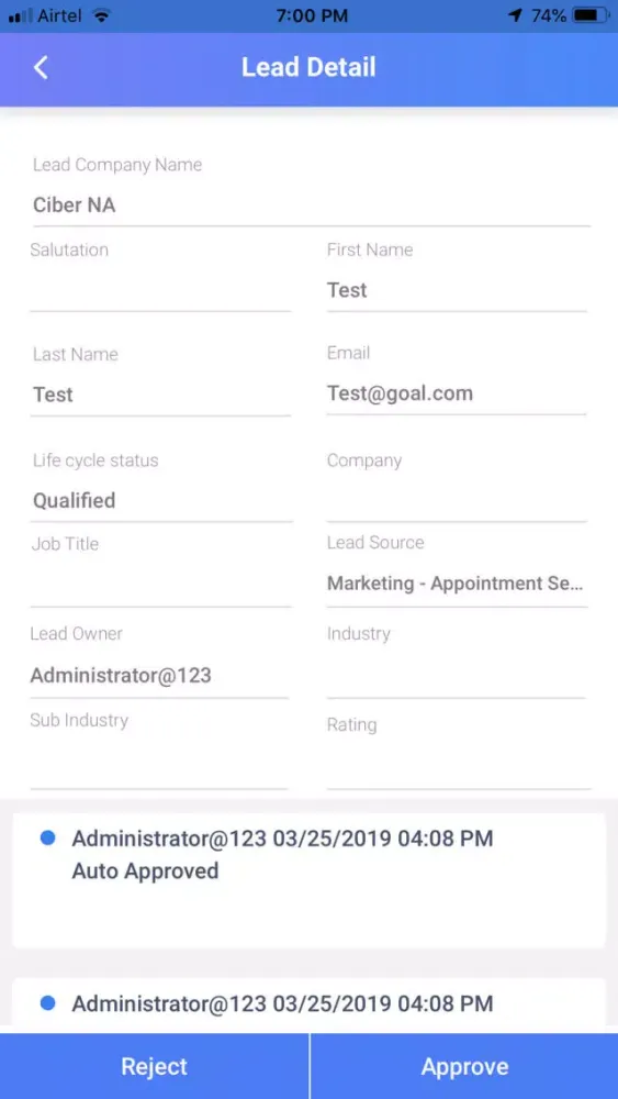 HTC Salesoffice স্ক্রিনশট