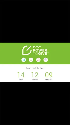 Capturas de pantalla de HTC Power To Give