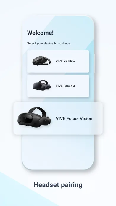 Capturas de pantalla de VIVE Manager