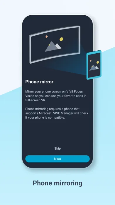 Capturas de pantalla de VIVE Manager