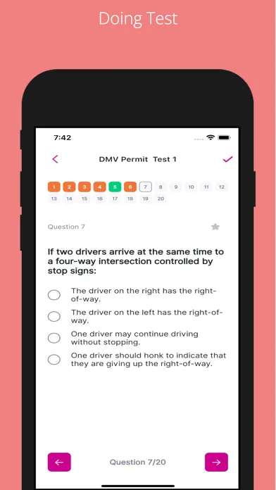 Driving Skills Test Screenshots