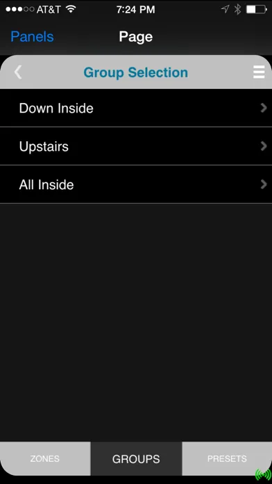 ภาพหน้าจอของ Valet Home Control