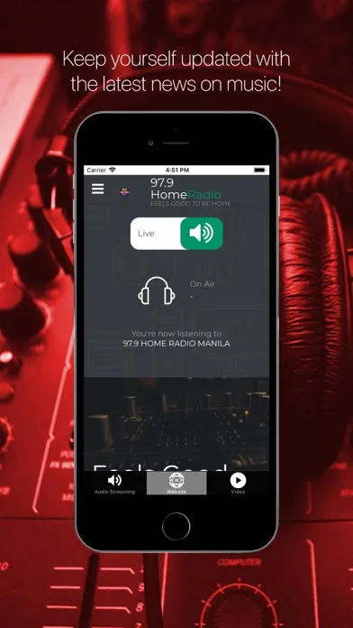 97.9 Home Radio Screenshots