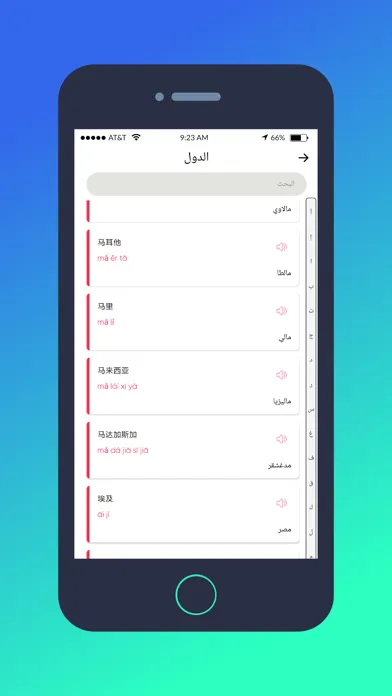 Tangkapan layar تعلم الصينية