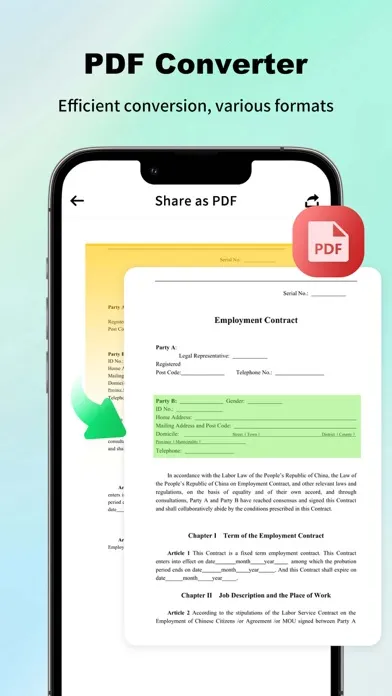 QS Scanner - PDF Scanner App Screenshots