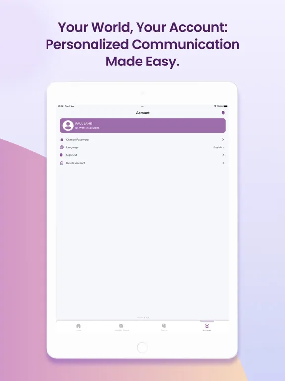 TAG Mobile Wireless iPad  Screenshots