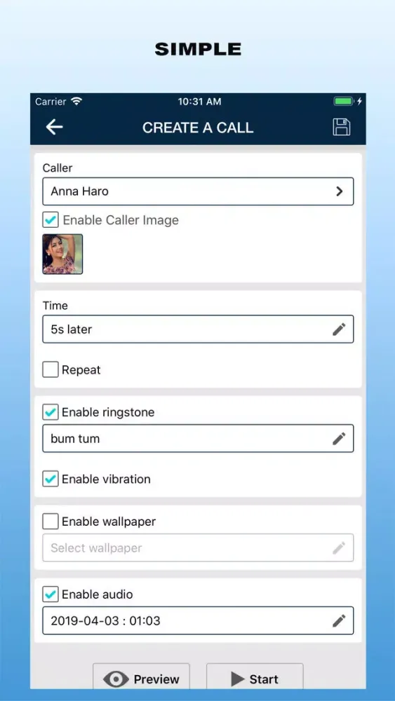 Fake Call Plus Screenshots