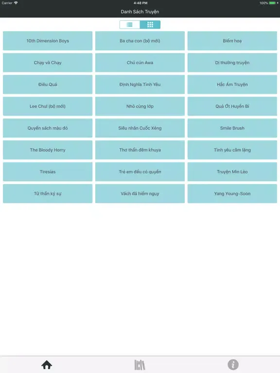 Capturas de pantalla de Truyện Online iPad 