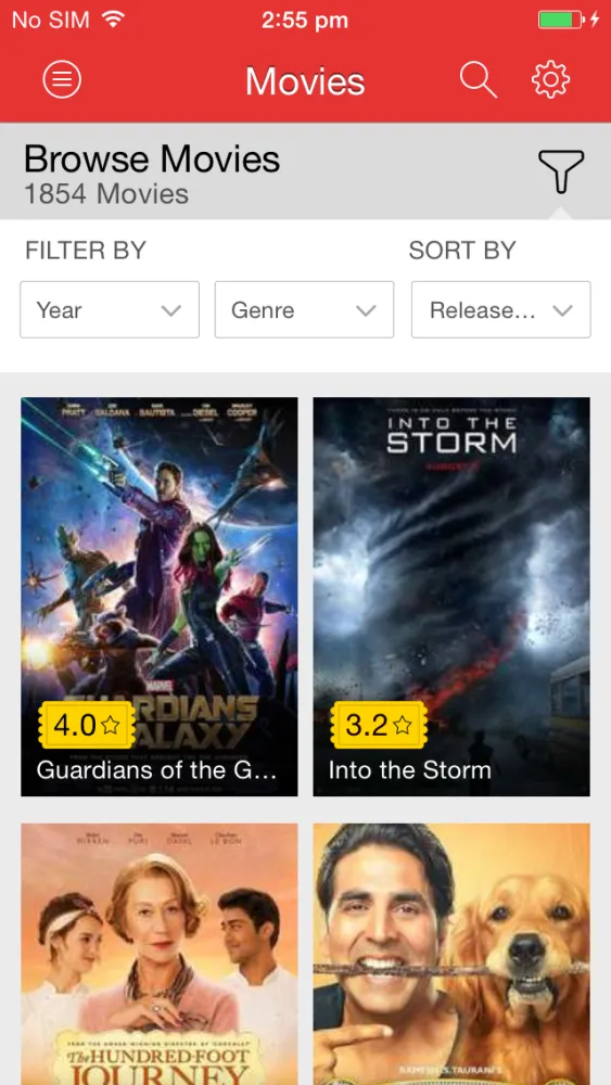 Tangkapan skrin Desimartini Movies - Ratings and Reviews