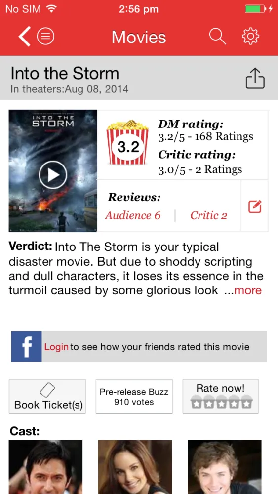 Tangkapan skrin Desimartini Movies - Ratings and Reviews