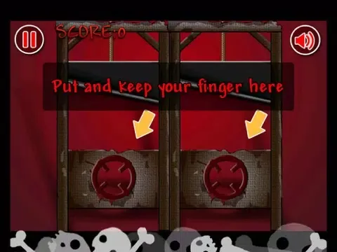 Tangkapan skrin Cut Fingers iPad 