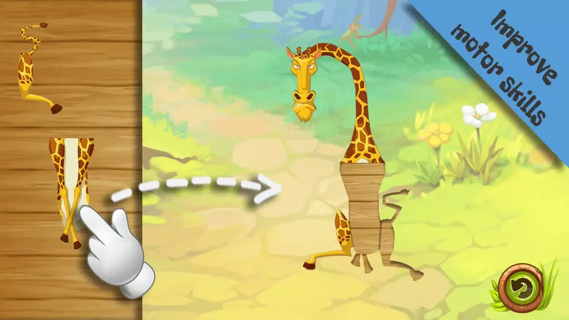 Animals Puzzle for kids and toddlers free Screenshots