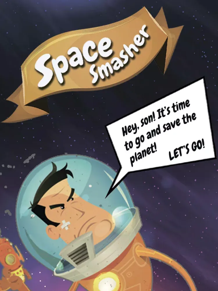 Ảnh chụp màn hình của Space Smasher: Kill Invaders iPad 