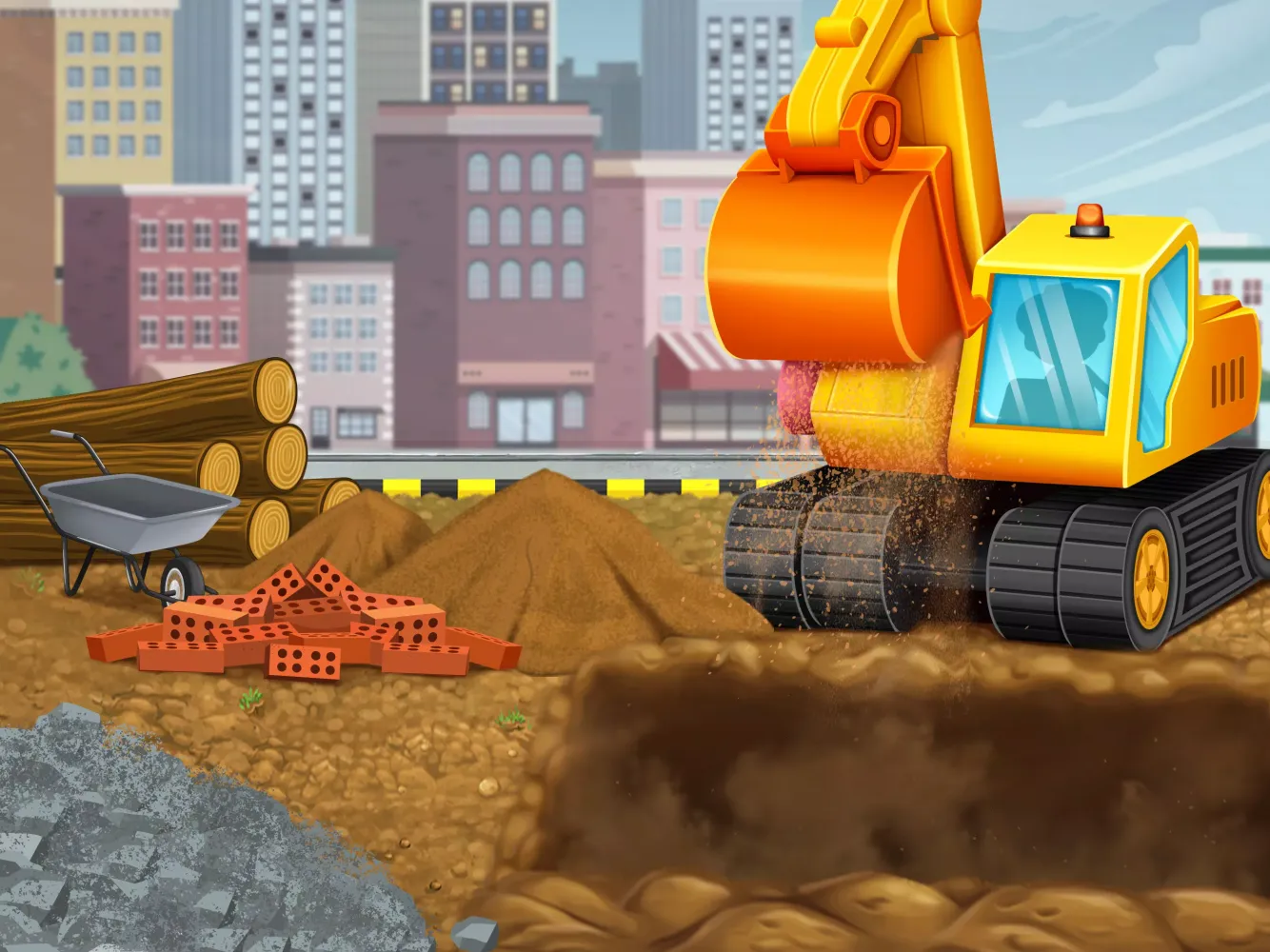 Construction Games Build House Screenshots