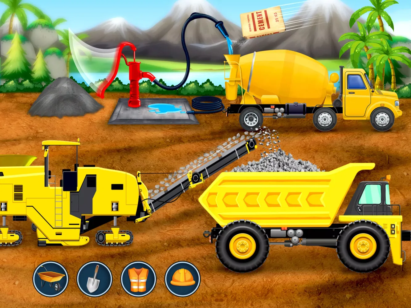 Construction Games Build House Screenshots
