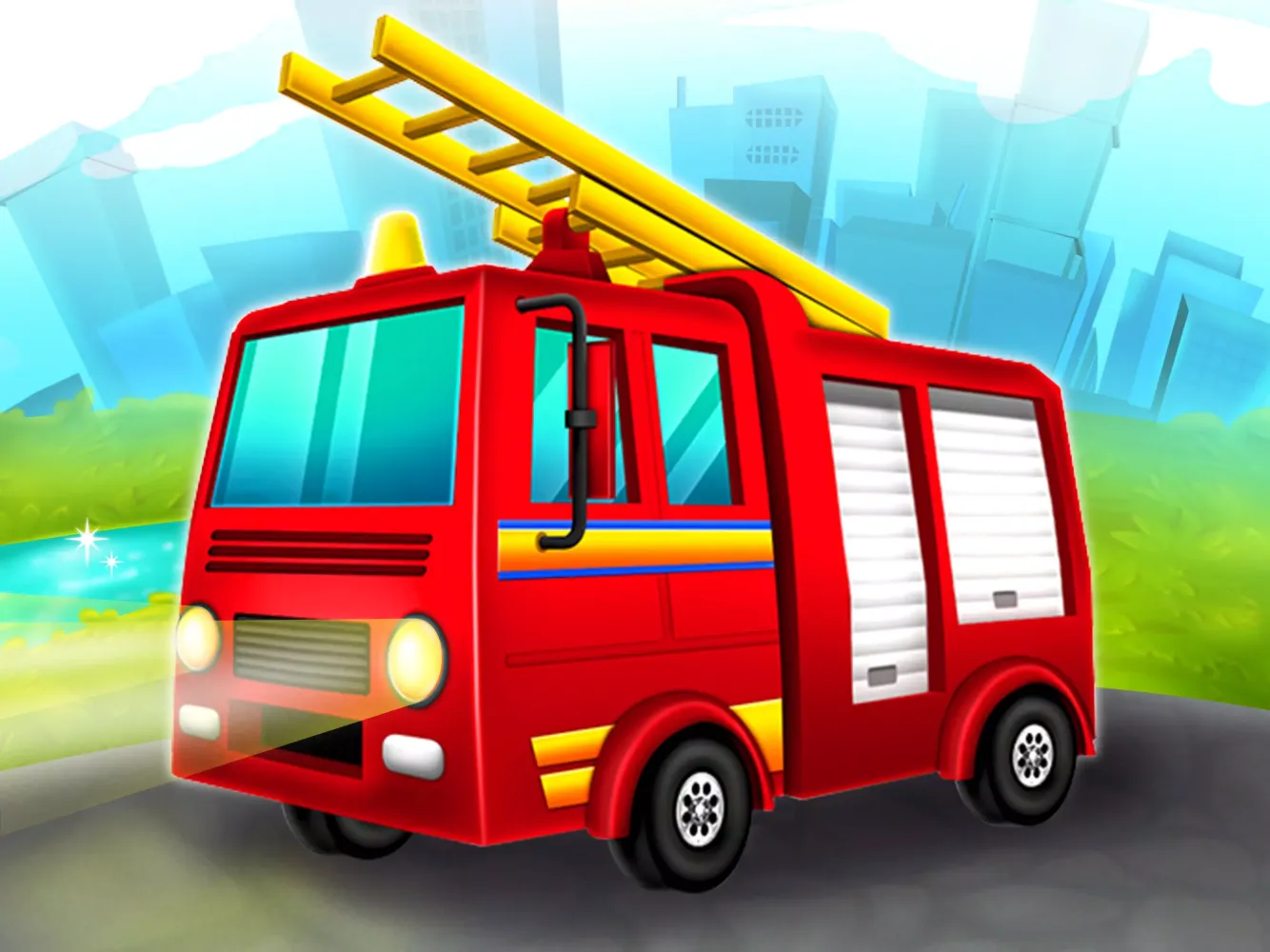 Ảnh chụp màn hình của Firefighter Rescue Fire Truck