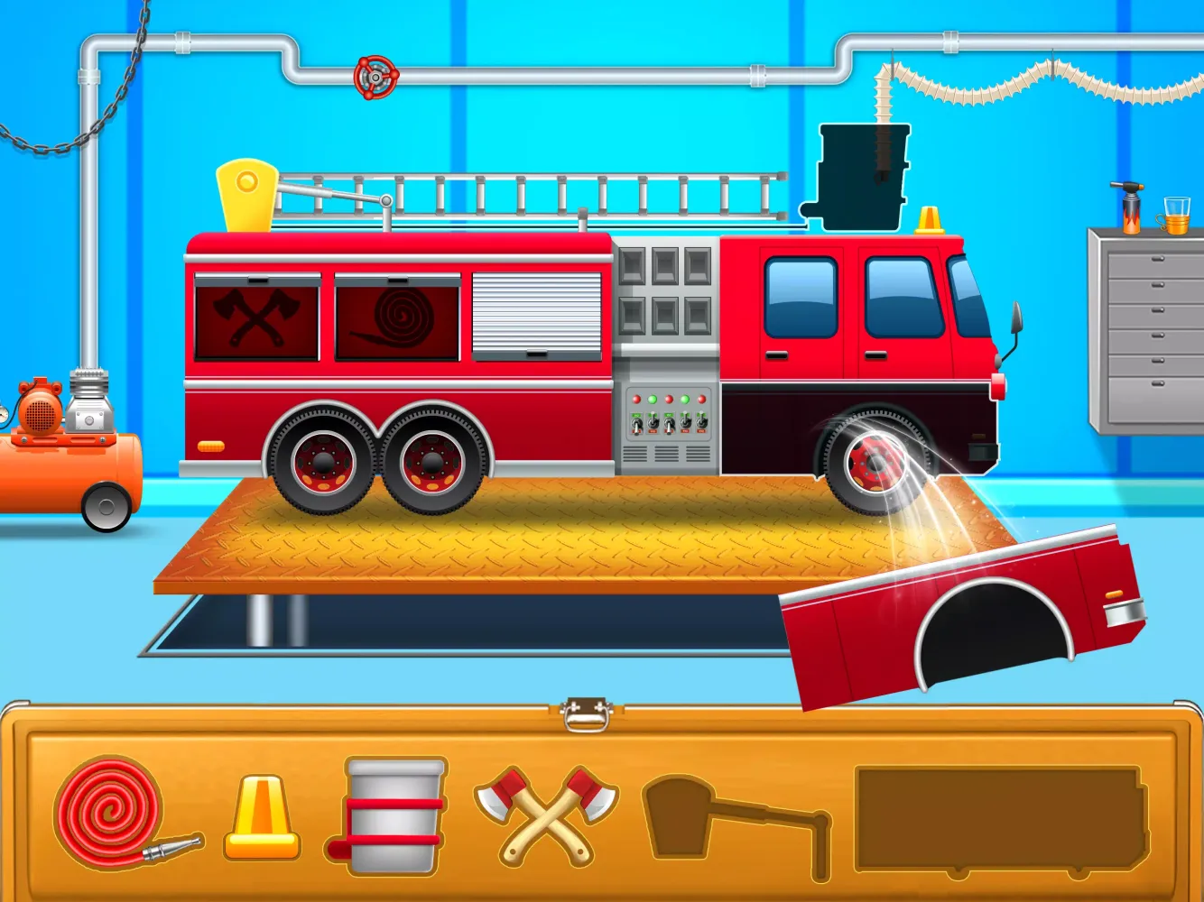 Ảnh chụp màn hình của Firefighter Rescue Fire Truck