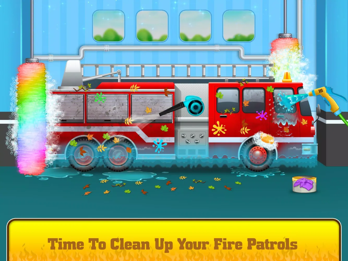 Ảnh chụp màn hình của Firefighter Rescue Fire Truck