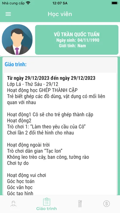 Capturas de pantalla de HTS Minh Đức