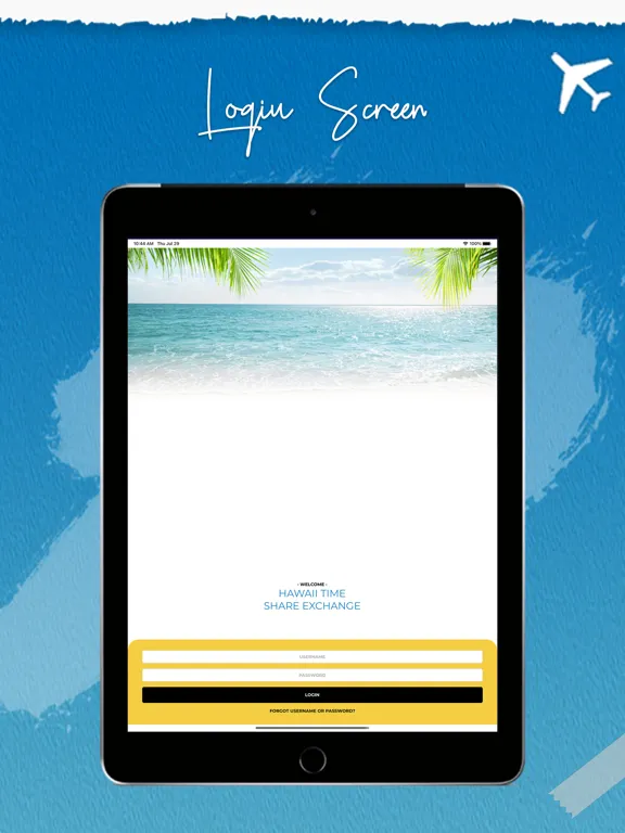 Capturas de tela do Hawaii Time Share Exchange iPad 
