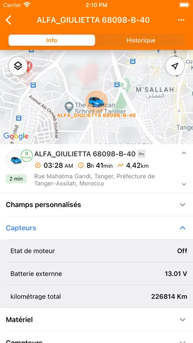 Ảnh chụp màn hình của HTC Solutions Mobile