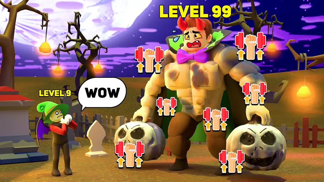 Capturas de tela do Lifting Hero 3D: Idle Muscle