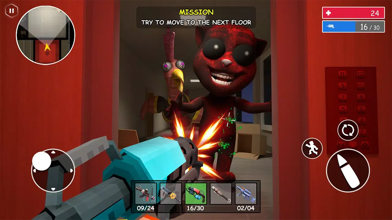 Скриншоты Scary Elevator: Juan Survival
