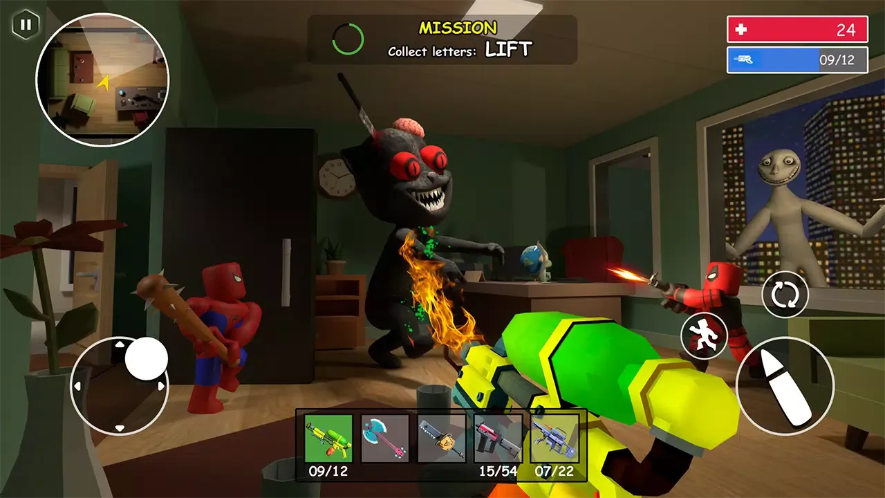 Скриншоты Scary Elevator: Juan Survival