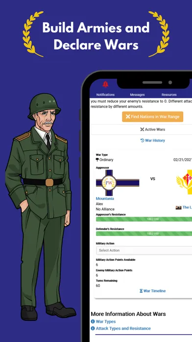 Скриншоты Politics and War