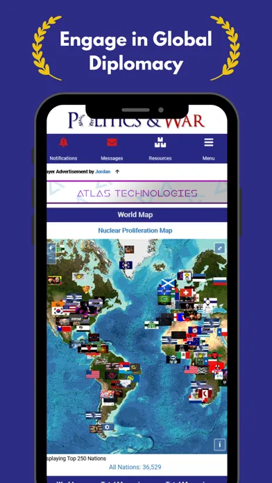 Скриншоты Politics and War