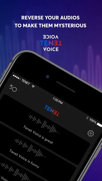 Reverse Voice - TENET स्क्रीनशॉट