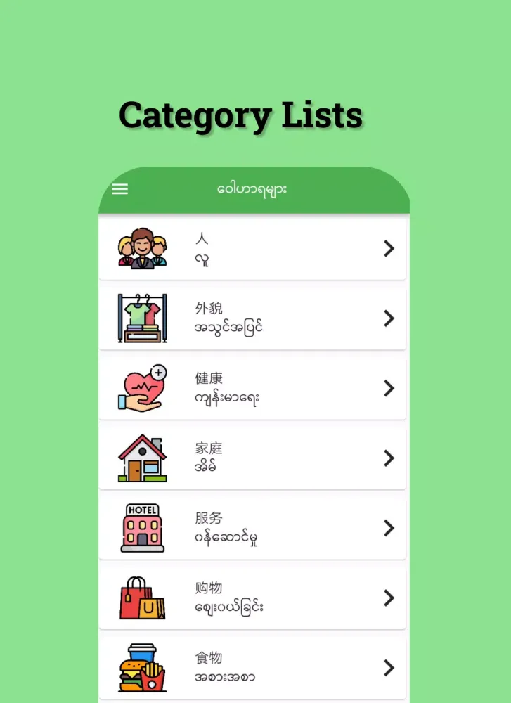 Learn Chinese Words 스크린샷