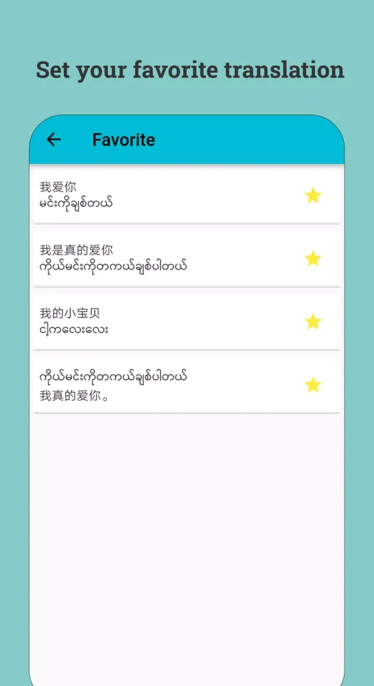 Myanmar Tayoke Translator应用截图
