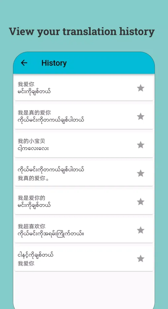 Myanmar Tayoke Translator应用截图