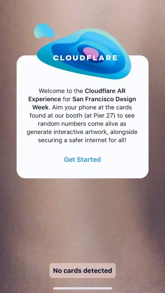 Screenshot di Cloudflare SFDW