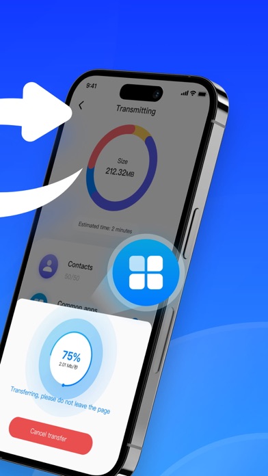 تصاویر Smart Switch - Phone Clone .