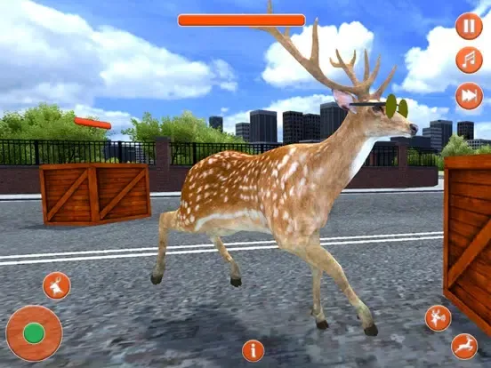Crazy Deer Simulator Gangster iPad  Screenshots