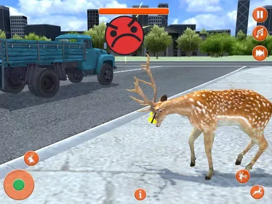 Crazy Deer Simulator Gangster iPad  Screenshots
