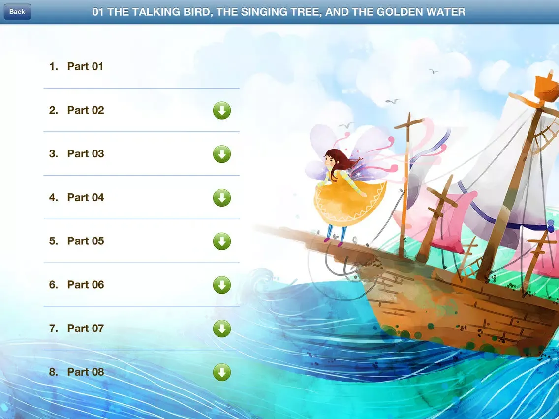 Скриншоты The Arabian Nights - Listen to the Stories and Learn English iPad 