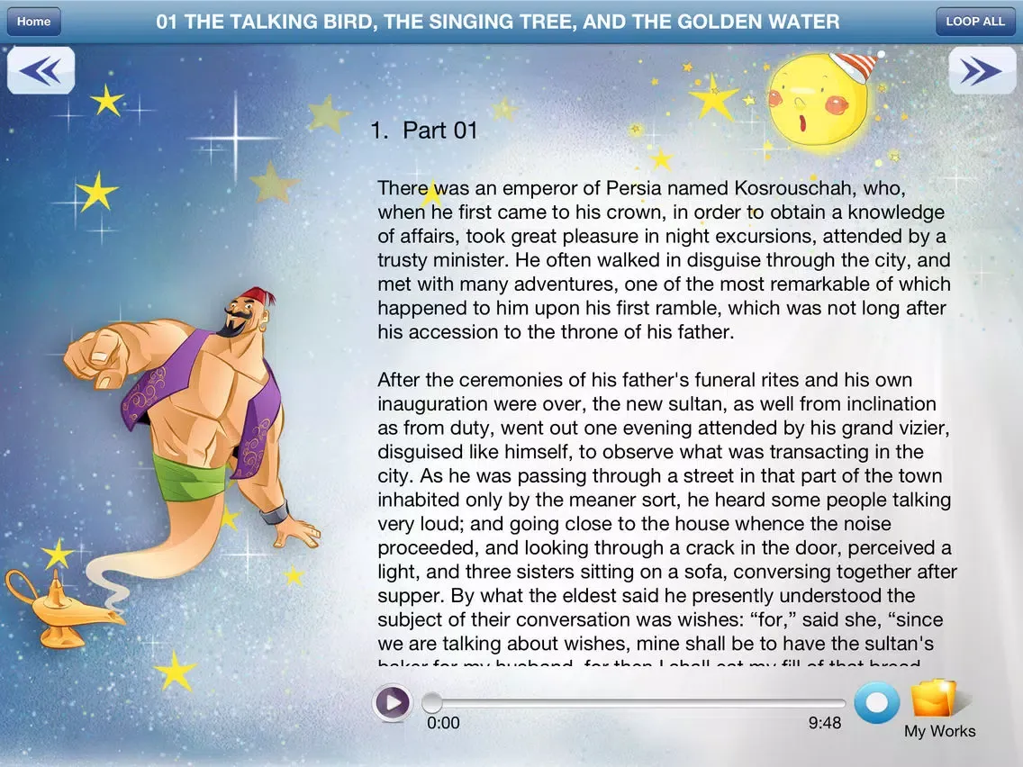 Скриншоты The Arabian Nights - Listen to the Stories and Learn English iPad 