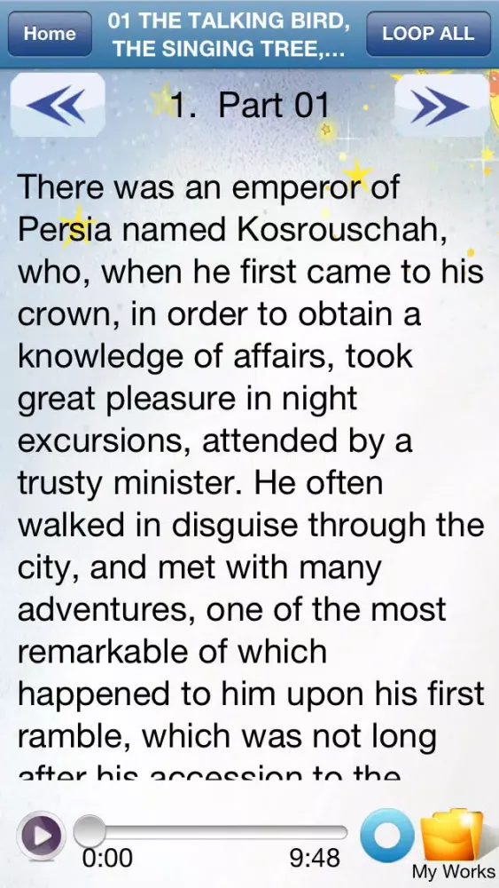 Скриншоты The Arabian Nights - Listen to the Stories and Learn English