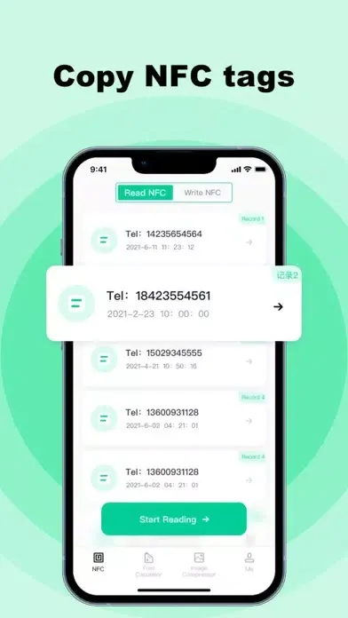 Скриншоты NFC&NFC Tools,NFC Scanner