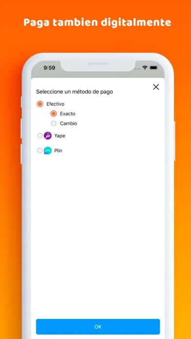 Tangkapan layar Llamafood - App de Delivery